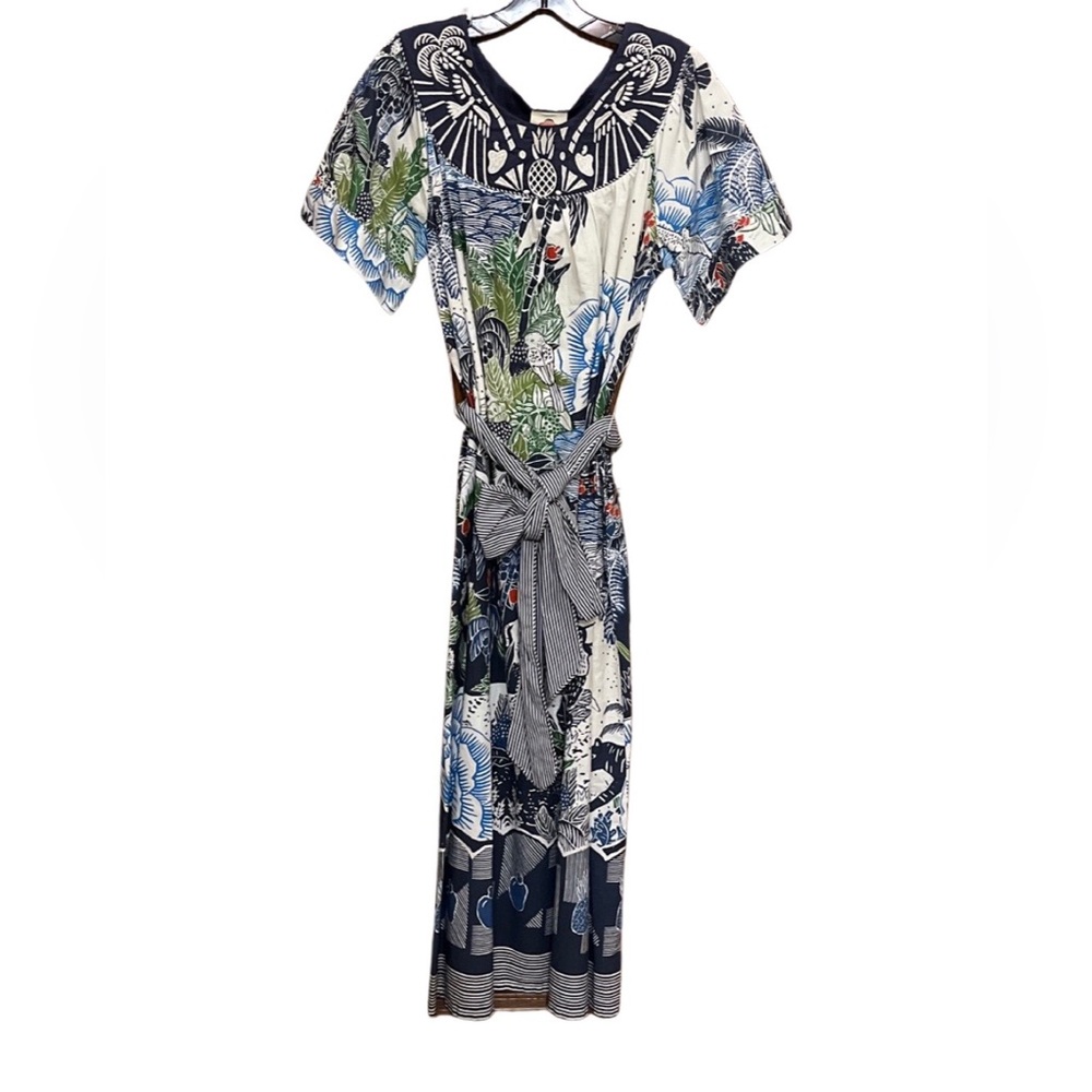 Farm Rio Graphic Rio Maxi Dress-Color Small-Color-Graphic Rio. NWT - Picture 2 of 8